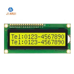 Lcd1602 1602 mô-đun màu vàng màu xanh lá cây màu xanh Màn hình 16x2 nhân vật LCD hiển thị module với HD44780 hoặc bằng lái xe - Product Image 5