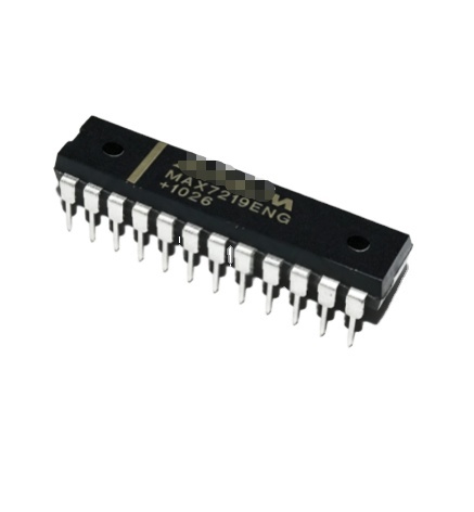 New Original MAX7219ENG+ SPI 8-Digit LED Display Driver DIP24 Digital Control IC Chip