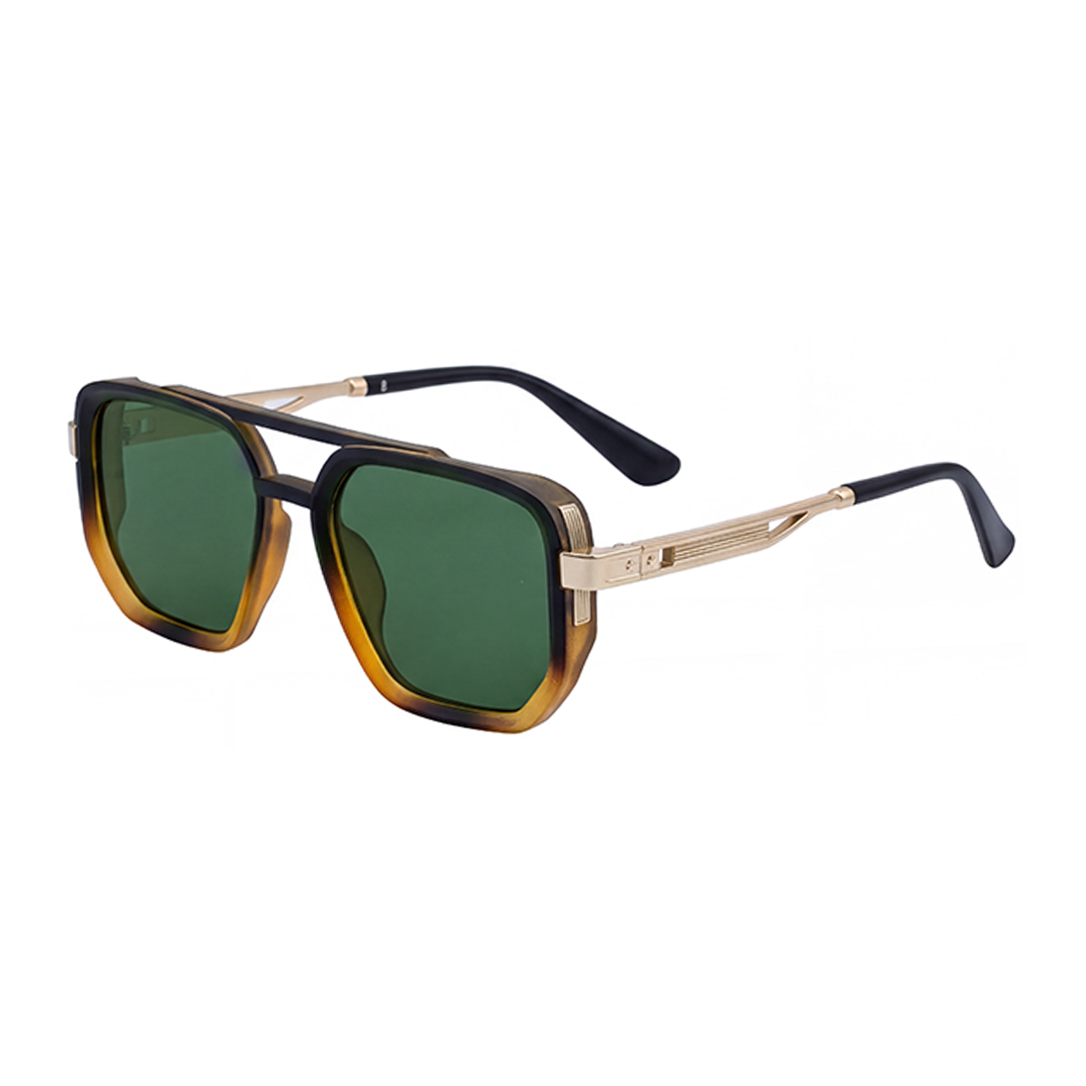 C7 Noir Mat Brun Tortue Or Mat G15 Vert