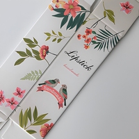 Boîte en carton personnalisée de luxe pour l'emballage de produits cosmétiques, emballage écologique, boîte pour rouges à lèvres, vernis à ongles, flacons