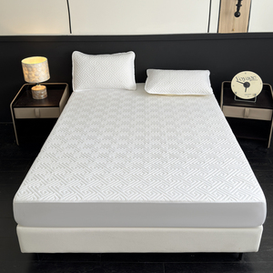 NOUVEAU Protège-<span class=keywords><strong>matelas</strong></span> matelassé imperméable hypoallergénique <span class=keywords><strong>anti</strong></span>-punaises <span class=keywords><strong>de</strong></span> <span class=keywords><strong>lit</strong></span> et <span class=keywords><strong>anti</strong></span>-poussière, et ensembles <span class=keywords><strong>de</strong></span> protège-oreillers - Product Image 3