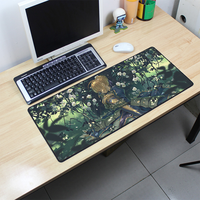 Tapis de souris de jeu grand format, imperméable, design dessin animé, fabriqué en Chine, en stock, pour les ventes annuelles