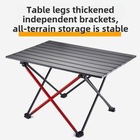 Ensemble de table de camping 4 en 1, bureau pliable avec 3 chaises - Équipement de pique-nique et de barbecue compact pour l'extérieur (montage et rangement faciles)