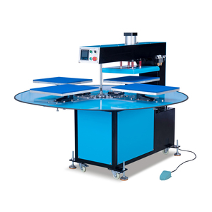 Presse à Chaud Rotative Pneumatique à Quatre Stations pour Sublimation de T-shirts, Modèle 40x60, <span class=keywords><strong>Prix</strong></span> Abordable pour Ligne de Production - Product Image 3