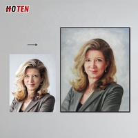 Peinture à l'huile personnalisée : Personnage, animal de compagnie, paysage, abstrait – Transformez votre photo en peinture sur toile