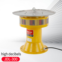 Alarme hydroélectrique Mine Forest 300dB Son fort Étanche à la pluie Résistant à la corrosion Acier JDL-300 Sirène électrique verticale à vis
