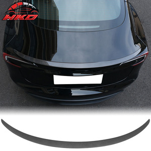 เหมาะสำหรับ Tesla Model 3 ปี 2024-2026 สปอยเลอร์ท้ายทรง OE ลายคาร์บอนไฟเบอร์แบบเงา - Product Image 1