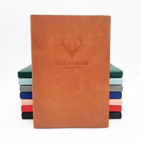 Promotion : Carnet en cuir souple A5/A6 personnalisé, bloc-notes thermique à feuilles mobiles, logo personnalisé, couverture rigide, cadeau scolaire, emballage en gros