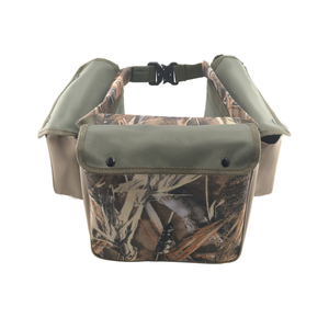 Ceinture de jeu de chasse de colombe pour la chasse de pigeon de dinde, sacs de matériel de chasse multifonctionnels, avec pochette de jeu Shell Bags Feed Bag Camo - Product Image 4