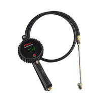 Professional inflation/deflation tire pressure gauge ergonomic handle one-handed operation car beauty perfect choice