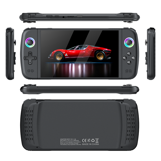 M27 7 Inch HD Handheld Game Console Portable Retro 2026 Arcade Gaming Player TV Portable Video Game Console for Kids