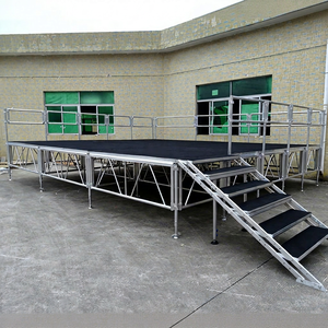 4x8ft Stage Podium Aluminum Alloy Outdoor Concert Event Stage Luxury Aluminium Material Platform Wedding - Product Image 1