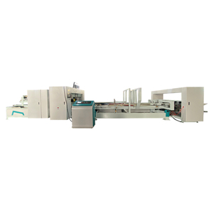 Máquina eléctrica automática de encoladora de carpetas de cajas corrugadas para madera, embalaje de plástico, componente de núcleo, bomba de madera como núcleo - Product Image 1