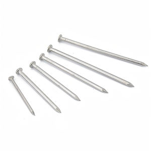 Fixations <span class=keywords><strong>de</strong></span> clous en béton <span class=keywords><strong>de</strong></span> <span class=keywords><strong>fer</strong></span> galvanisé en acier au carbone Clous métalliques communs zingués en acier inoxydable - Product Image 4