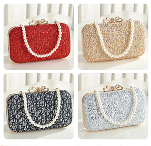 New Noble Elegant Evening <b>Bag</b> Luxury Texture Handbag for High-end Dinner Party Simple Fashion Shoulder <b>Bag</b> Women's Clutch <b>Bag</b> - Product Image 2