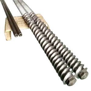 plastic extruder equipment accessory screw and barrel shaft
