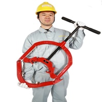 Coupe-tuyau articulé E-WORK ECH 12, coupe à froid manuelle pour pipeline d'huile, pipeline de gaz, acier au carbone, acier inoxydable, fonte