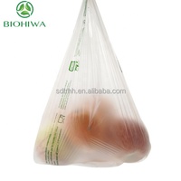 Composteerbare Fruitgroentezak In Verpakkingszak Biologisch Afbreekbare Voedselproductiezakken Import/Export Aangepaste Maat/Kleur