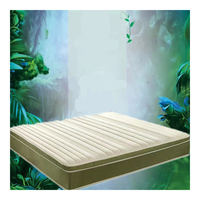 Canapé à ressorts en peluche king, mousse élastique douce avec tapis, lit à ressorts, cercle, taille king, ensemble de matelas, drap