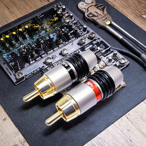 Cổng kết nối <span class=keywords><strong>RCA</strong></span> tròn 1 chân, chất liệu đồng thau cao cấp, chất lượng cao NewHope Factory, dùng cho hệ thống âm thanh/video ô tô, 250V - Product Image 3