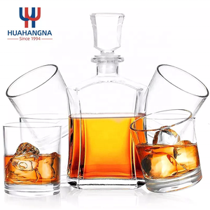 Set de 6 verres à liqueur transparents à l'ancienne pour cocktail, scotch, bourbon, whisky irlandais, <span class=keywords><strong>alcool</strong></span>, logo personnalisé - Product Image 1