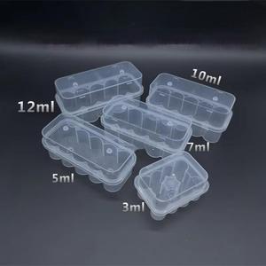 Wholesale Custom 3 ml 5 ml 7 ml 10 ml 10cc 20 ml Plastic Vaccine Bottle Storage Box Packaging <b>Small</b> Bottle Storage Box - Product Image 1