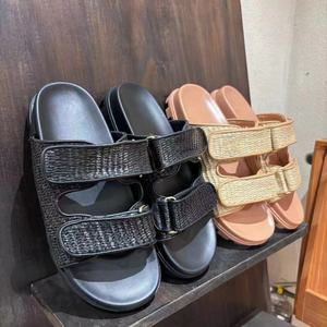 Sandalias de Mujer de Diseño Tejido de Alta Calidad, Sandalias Casuales de Moda, Sandalias Transpirables e Impermeables para Verano y Exteriores - Product Image 2