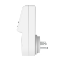 Mini minuteur électronique intelligent US avec prise, affichage LCD, 2 prises, 15A 220V, en matériau PC, contrôle automatique pour la maison