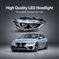 Faros LED Adaptativos de Alta Calidad para BMW Serie 3 F30/F35, Modelo Actualizado, 12V, 6000K