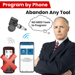 NFC Sensor <span class=keywords><strong>TPMS</strong></span> dapat diprogram Universal, sistem monitor tekanan ban kompatibel 433mhz 315 Mhz Sensor Autel 2in 1 - Product Image 3