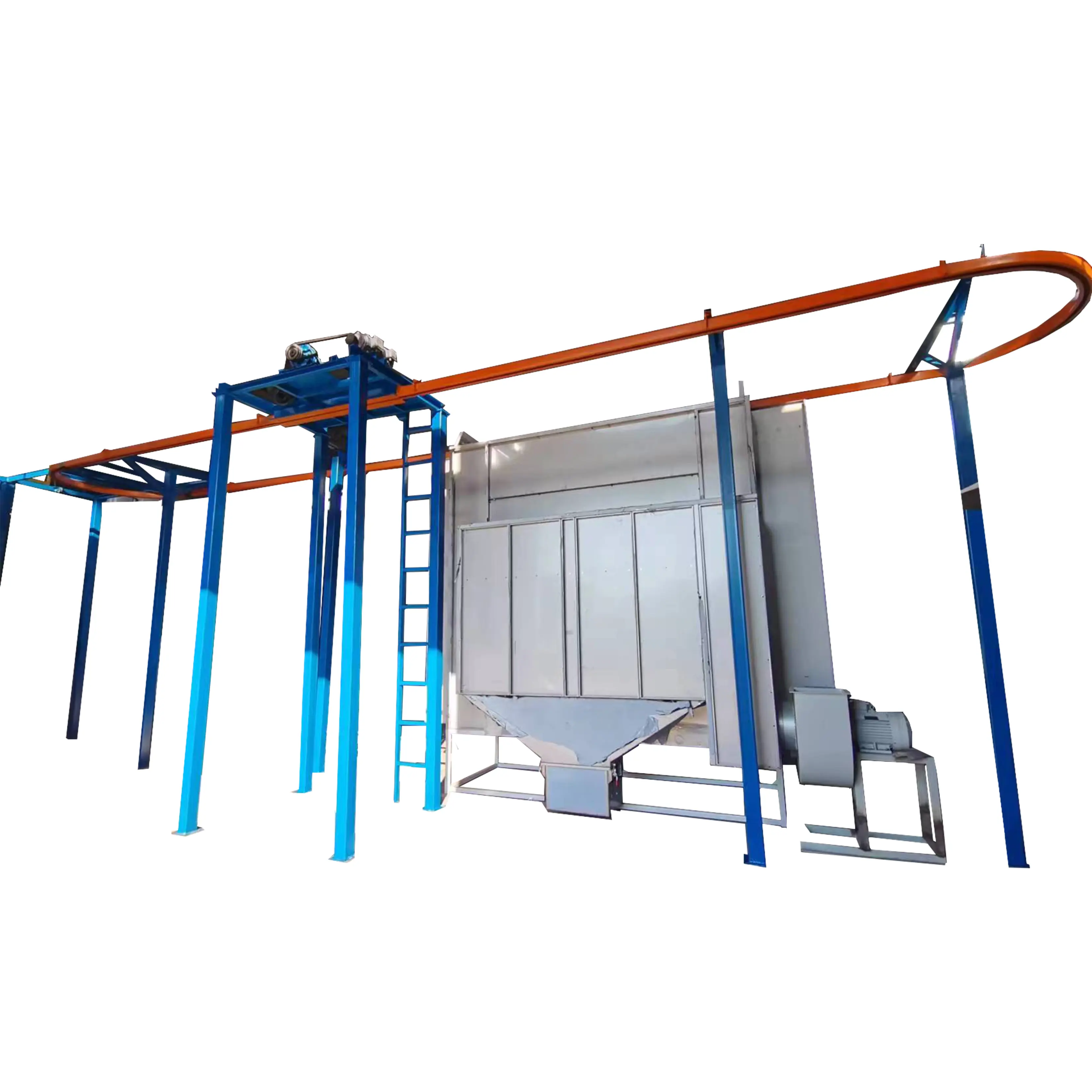 AILIN linea di produzione automatica di verniciatura a polvere linea di rivestimento in polvere sistemi di linea di vernice