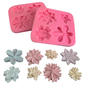 Flower Silicone Molds For Fondant Chocolate Cake Decorating DIY Epoxy Resin Crafting - Product Image 5