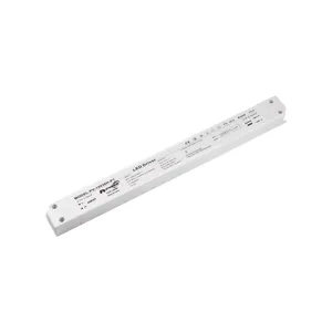 Fonte de energia LED não regulável 36W 75W 100W 150W 200W Tensão constante 12V 24V AC para DC LED Driver com alto PF