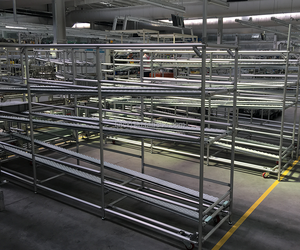 Système de rayonnage de stockage empilable industriel AOCHEN, réglable, multicouche, en acier, résistant à la corrosion, haute résistance - Product Image 5