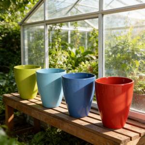 Macetas, Jarrones y Jardineras de Cerámica y Terracota Ecológicas y Duraderas para Uso en Interiores/Exteriores - Venta al por Mayor - Product Image 2