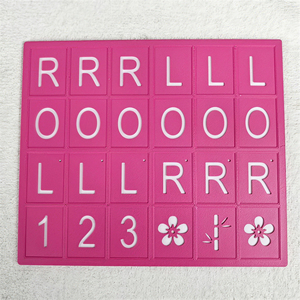 Tavola di Pratica per Mahjong Stampata in 3D, Vassoio per Posizionamento Tessere Numerate LR, Piastra di Allenamento per Principianti - Product Image 3