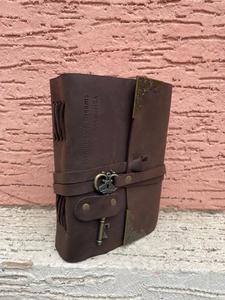 Genuine Leather Soft Cover <b>Journal</b> Notebook Handmade Vintage <b>Writing</b> Diary Refillable Travel Notebook Manufacturer Exporter - Product Image 4