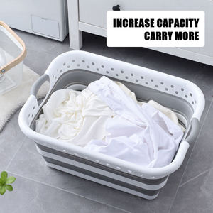 <span class=keywords><strong>Cesto</strong></span> portaoggetti per la casa con filtro retrattile pieghevole in plastica per riporre i vestiti sporchi di <span class=keywords><strong>design</strong></span> di grande capacità - Product Image 2