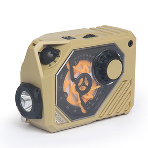 Đa ban nhạc AM/FM/SW đài phát thanh khẩn cấp <span class=keywords><strong>Hand</strong></span> <span class=keywords><strong>Crank</strong></span> điện đèn Pin noaa thời tiết đài phát thanh cảnh báo SOS báo động Dynamo Powered đèn pin - Product Image 1