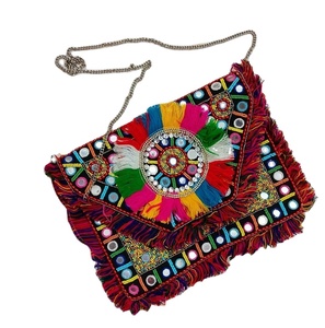 New Multicolor Envelope Style Fringe Wallet Clutch Purse Women Chain Clutch <b>Bag</b> Handbag Evening <b>Bags</b> Female - Product Image 1