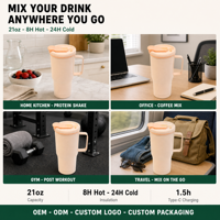 Tasse à mélanger électrique en acier inoxydable, tasse à agitation automatique pour café, lait, thé, portable, pour la maison, le bureau, cadeau
