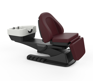 Lit électrique réglable pour le lavage des cheveux, chaise de massage avec <span class=keywords><strong>shampoing</strong></span> et bol - Product Image 4
