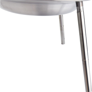 Sartén Redonda Multiusos <span class=keywords><strong>para</strong></span> Acampar al Aire Libre, <span class=keywords><strong>para</strong></span> Playa, Fogatas, de Gran Tamaño, Antiadherente, con 3 Patas, Sartén Redonda <span class=keywords><strong>para</strong></span> Acampar - Product Image 3