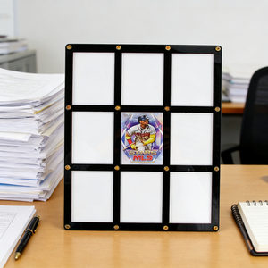 Marco de Exhibición de Acrílico para Tarjetas de Béisbol de Alta Calidad, Personalizado de Fábrica, con 9 Ranuras - Product Image 5