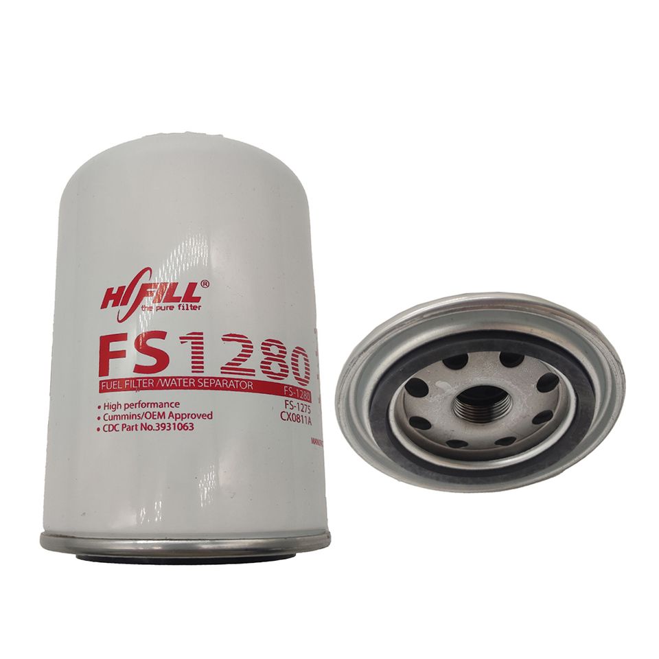 Fuel Filter Water Separator For Dongfeng FS1280 3930942