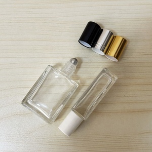 Cao cấp 10ml của người đàn ông hương thơm thiết yếu cơ thể dầu phẳng vuông chai thủy tinh vàng có nắp đậy Roll-On Nước hoa con lăn cho bóng mặt sạch sẽ - Product Image 2