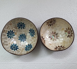 Biodegradable <b>Coconut</b> <b>Shell</b> Bowl Handmade Polished Natural Bowl for Food Serving Smoothie Salad Kitchenware Eco Friendly - Product Image 6