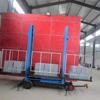 Nouvelle plateforme élévatrice Jiuxin Electric 1000 kg en acier allié 4000x1350 mm avec commande sans fil pour échafaudage de maçonnerie 20/17 Max 14m