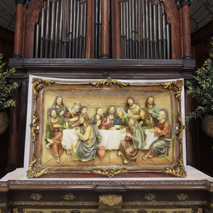 Globo d'<span class=keywords><strong>Acqua</strong></span> con Statua 3D dell'Ultima Cena, 42 Pollici, Nuovo Design in Resina Durevole, Decorazione Natalizia per Casa, Regalo, Set Presepe - Product Image 5