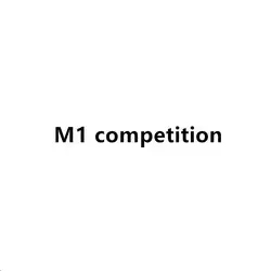 Автомобильная 3D M Конкурентная Наклейка ABS эмблема значок Стайлинг наклейка для BMW X1 X2 X3 X4 X5 X6 M1 M2 M3 M4 M5 M6 E39 E46 E90 E60 F10 F30